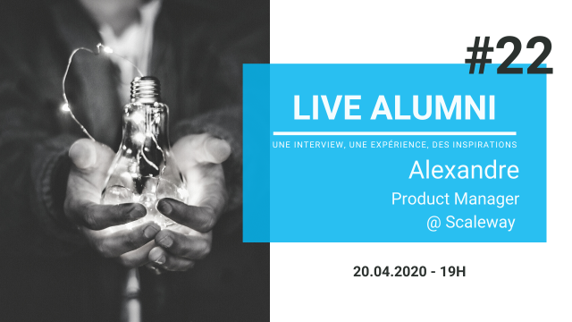 Alexandre - Product manager @ Scaleway
