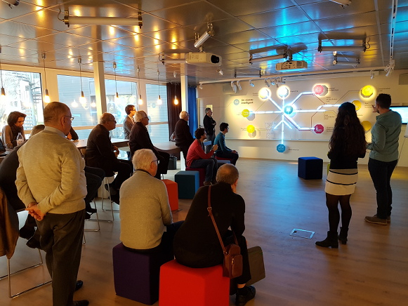 Visite de l’espace interactif de RTE à Marseille le 2 février