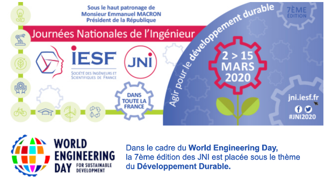 Journées Nationales de l'Ingénieur - Découvrez les événements dans votre région 