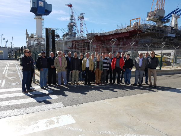Compte-rendu de la visite du Porte-Avions Nucléaires Charles de Gaulle