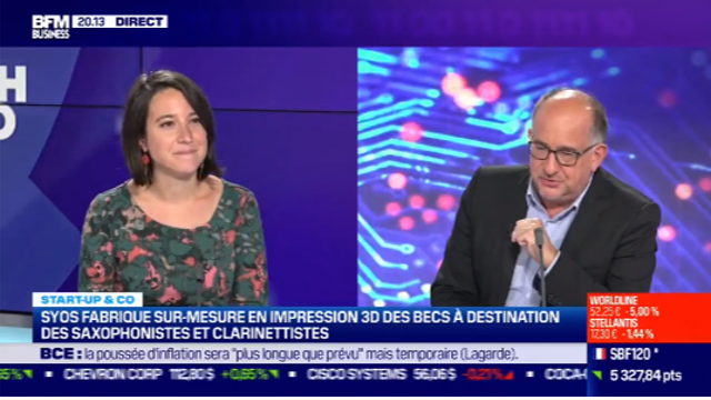Une Centralienne sur BFM Business 