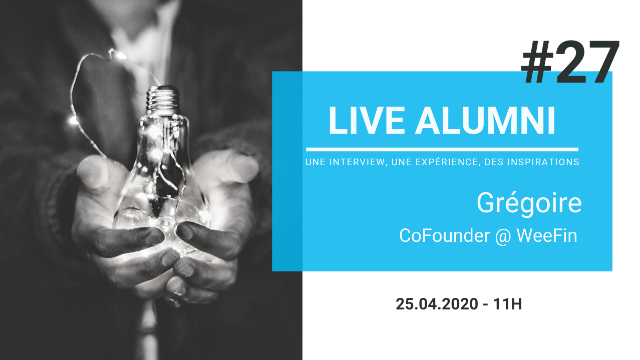 Grégoire - CoFounder @ WeeFin