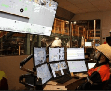 Visite de la ligne Galsa 2 d’ArcelorMittal Florange